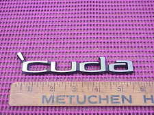 1970 71 72 73 74 Plymouth Barracuda 'Cuda Nameplate Emblem picture