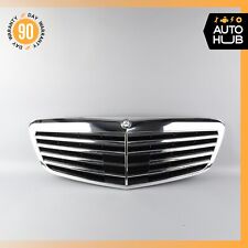 10-13 Mercedes W221 S63 AMG S550 Hood Radiator Grill w/ Distronic Cover OEM 72k picture