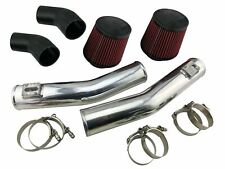 Fits GT-R Nissan Skyline GTR R35 08-19 77mm Dual Polished Cold Air Intake System picture