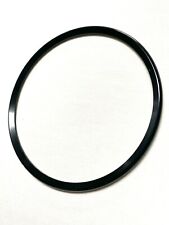 Black Aluminum Alloy Steering Wheel Horn Emblem Ring Trim Fits 15-22 Mustang picture