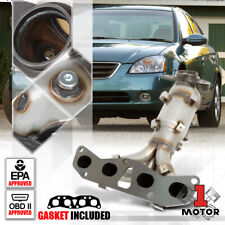 Exhaust Header Manifold w/Catalytic Converter for 02-06 Nissan Altima/Sentra 2.5 picture