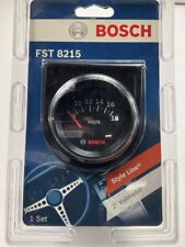 Bosch FST8215 Gauges Style Line 2  Electrical Voltmeter Gauge (Black Face) picture