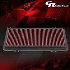 PERFORMANCE RED INTAKE PANEL AIR FILTER FOR 1998-2003 ACURA CL TL HONDA ACCORD picture