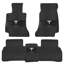 For Tesla 3 S X Y 2012-2022 Car Floor Mats All Series Luxury Custom Waterproof picture