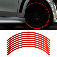 16Pcs Reflective Car Motorcycle Wheel Rim Stripe Tape Sticker Decal Accessories picture