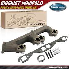 Right Exhaust Manifold w/ Gasket for Buick Century Pontiac Firebird Olds Chevy picture