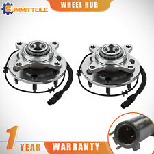 2PCS Front Wheel Hub Bearing ASSY w/ ABS For Ford F-150 Lincoln Mark LT 4WD picture