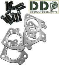 Duramax Up Pipe Install Kit Max-Flow Bolts and Gaskets 2001-2016 6.6L Diesel picture