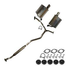 Exhaust System with Hangers + Bolts  compatible with : 2008-2009 Tribeca 3.6L picture