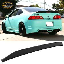 Fits 02-06 Acura RSX Ikon Style Duckbill Trunk Spoiler Lip Matte Black PP picture