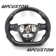 MPCUSTOM 100% Real carbon fiber steering wheel fit for Cadillac CTS V 2005-2007 picture