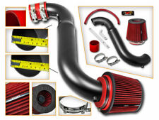 Short Ram Air Intake Kit MATT BLACK + RED Filter for 95-02 S-Series SC1/SL1/SW1 picture