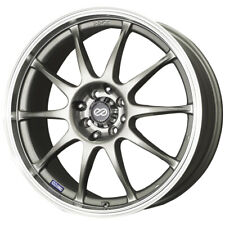 ENKEI J10 17X7 5X100/5X114.3 Offset 38 Silver with Machined Lip (Quantity of 4) picture