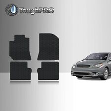 ToughPRO Floor Mats Black For Toyota Matrix All Weather Custom Fit 2003-2008 picture