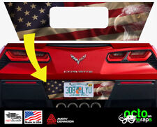fit Chevrolet Corvette C7 z06 back decals sticker parts accessories exhaust tire picture