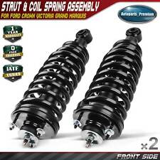 2x Front Complete Strut & Coil Spring Assembly for Ford Grand Marquis Mercury picture