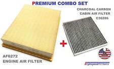 AF6272 C36286 COMBO Air Filter CHARCOAL Cabin Air Filter for 2015 -21 FORD EDGE picture