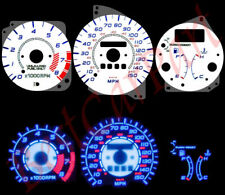 92-95 MX-3 MX3 w/ RPM BLUE INDIGLO GLOW WHITE GAUGES picture