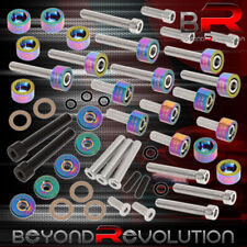 For Honda D-Series JDM Engine Cup/Header/Cam Cap/Valve Washer+Bolt Neo Chrome picture