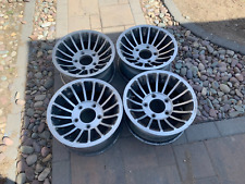 VINTAGE 15X7 TURBINE WHEELS WESTERN CYCLONE II NICE CONDITION FORD picture