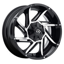 VISION 422 Prowler 18X9 6X135 Offset 12 Gloss Black Machined Face (Qty of 1) picture