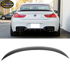 Fits 12-17 BMW F13 F06 6 Series Coupe & Gran Coupe M6 Style Trunk Spoiler ABS picture