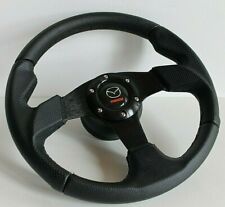 Steering Wheel fits For MAZDA Miata MX5 Mx6  Perforated Leather sport 89-03 picture