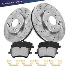 288mm Front Disc Brake Rotors & Ceramic Pads for Mercedes-Benz C230 2002-2007 picture