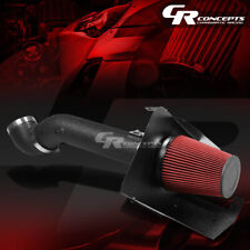 FOR CHEVY/GMC PICKUP BLACK COAT ALUMINUM COLD AIR INTAKE& HEAT SHIELD GMT9XX picture