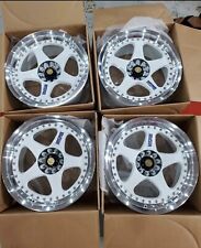 Rays Nismo LMGT1 Style 18x10+20 5x114.3 White GTR NEW Set ( REPLICA ) picture