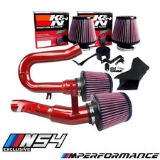 ✅Performance K&N Aluminum Cold Air Intake Injen Style for BMW 1 M 135i 335i N54 picture