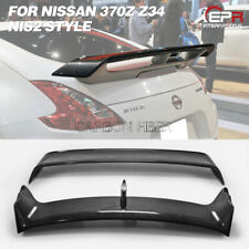 For Nissan 370z z34 09-17 NISM2 Style Carbon Fiber Rear Trunk Spoiler Wing Lip picture