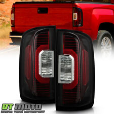 For 2015-2022 GMC Canyon/Chevy Colorado Black Tail Lights Brake Lamps Left+Right picture