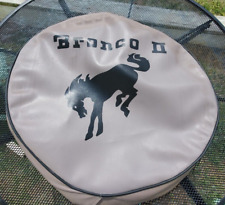 OEM Vintage Ford Bronco II Spare Tire Cover Tan Black Bronco 2 Rare Late 1980's picture