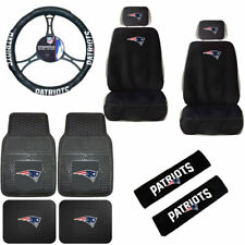 NFL New England Patriots Car Truck Seat Covers Floor Mats Steering Wheel Cover . picture