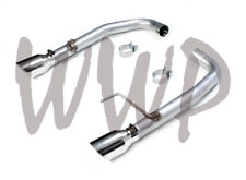 Stainless Steel Dual Axle-Back Exhaust Kit No Muffler 15-17 Ford Mustang GT 5.0L picture