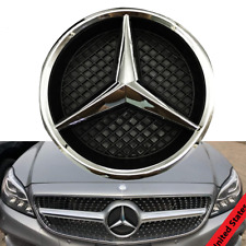 Front Grille Star Emblem Logo 2015-2018 for Mercedes Benz CLA250 C300 C43 E350 picture