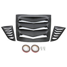 For 14-19 Corvette C7 Z06 Window Louver Windshield Sunshade Cover Rear & Side picture