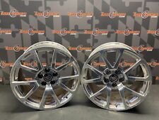 2011 CADILLAC CTS-V CTS V COUPE REAR WHEELS PAIR (2) 19x10+40 USED picture