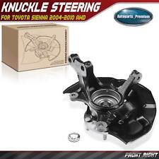 Front Right Steering Knuckle & Wheel Hub Bearing Kit for Toyota Sienna 04-10 AWD picture