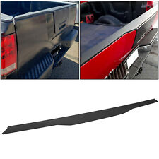 Fit 04-12 Nissan Titan Tailgate Cap Top Protector Spoiler Cover Trim Molding ABS picture