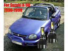 LED For Suzuki X-90 1996-1998 Headlight Kit H4/9003 6000K CREE Bulbs HI/Low Beam picture