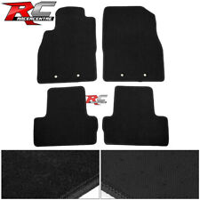 For 11-15 Chevrolet Volt Floor Mats Front & Rear Carpet 4PC Black Nylon picture