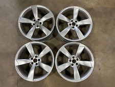 2013-2018 Audi S8 S7 OEM Wheels Full Set Silver Rotor Style 21x9 ET35 (JP) picture