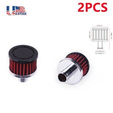 2PCS High Flow Racing 3/4 Small Air Filter Motorcycle Turbo Cold Air Intake US picture