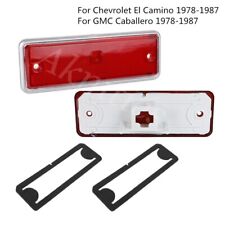 For 1978-1987 El Camino / Caballero Rear Side Marker Light Red Lens No Bulb picture