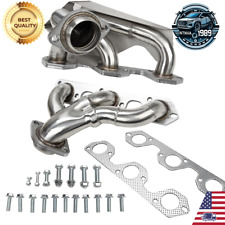 Exhaust Header For Jeep-Wrangler JK 2007-2011 3.8 V6 New Stainless Steel picture