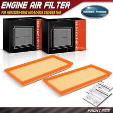 2x Engine Air Filter for Mercedes-Benz W204/W205 C63 AMG E63 AMG SL63 AMG 6.3L picture