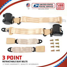 2 Universal 3 Point Retractable Safety Seat Belts for Dodge Viper 1998-2015 picture