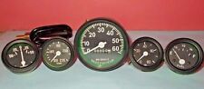 Jeep Willys Speedometer 12 V fits 1946-66 CJ-2A, 3A, 3B,M38, M38A1 + Gauges Kit picture